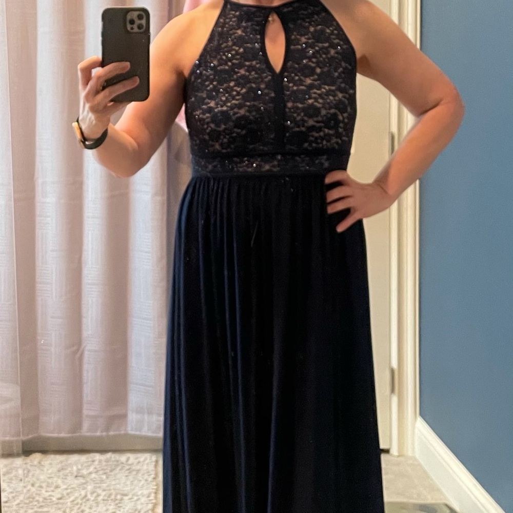 Prom Dress, Nightway, Navy, size 10